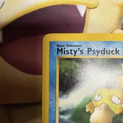 Misty's Psyduck 1st Edition Gym Heroes 54/132 Uncommon Pokemon Card - Image 3