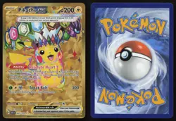Pikachu ex 247/191 Hyper Rare Gold Surging Sparks Pokemon English NM - Image 3