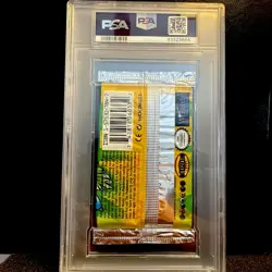 Pokemon 1999 WOTC Thick Font Base Set Venusaur Sealed Booster Pack GEM MT PSA 10 - Image 2