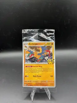 Pokemon Field Museum Archeops Fossil Promo Card - Sealed & In Hand! - Image 1