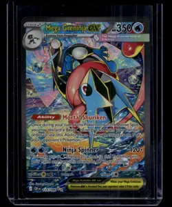 Pokemon TCG Mega Greninja ex 116/086 Chaos Rising Special Illustration NM - Image 1