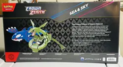 Pokemon TCG Crown Zenith Sea and Sky Premium Collection NEW 14 Packs + 5 Promos - Image 2