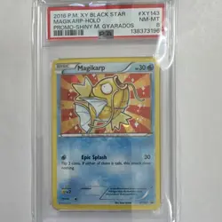 PSA 8 Magikarp XY143 XY Black Star Promo Holo English Pokemon 2016 - Image 1