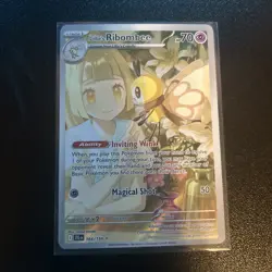 Pokemon TCG - Lillie's Ribombee 164/159 Journey Together Holo Illustration Rare - Image 1