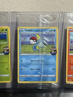 Pokemon On the Ball Grookey Scorbunny and Sobble Promos Sealed - Image 3