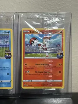 Pokemon On the Ball Grookey Scorbunny and Sobble Promos Sealed - Image 4