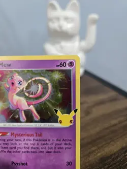 Pokemon TCG Mew 011/025 Holo Rare 25th Celebrations Near Mint - Image 4