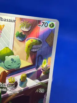 Pokemon SV07 Stellar Crown Bulbasaur 143/142 Illustration Rare IR NM - Image 4