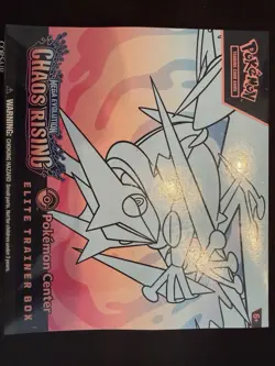 Pokemon TCG Chaos Rising Pokemon Center Elite Trainer Box New Sealed - Image 1
