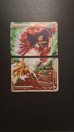 Cartes Pokemon Ho-Oh Legende 111/123 & 112/123 HeartGold SoulSilver - Image 1