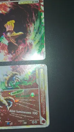 Cartes Pokemon Ho-Oh Legende 111/123 & 112/123 HeartGold SoulSilver - Image 4
