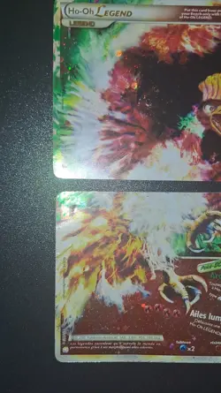 Cartes Pokemon Ho-Oh Legende 111/123 & 112/123 HeartGold SoulSilver - Image 5