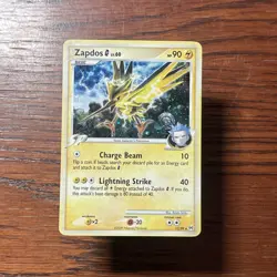 Zapdos G 12/99 Holo Rare (2009) Platinum Arceus Pokemon TCG LP - Image 2