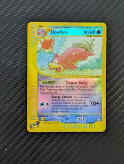Slowbro 33/147 Aquapolis E-Reader Pokemon Reverse Holo Lp - Image 1