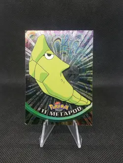 TOPPS - METAPOD #11 - HOLO - NP - TV Animation Series 1 - BLACK LOGO - Pokemon - Image 1