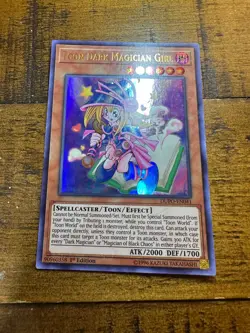Toon Dark Magician Girl DUPO-EN041 1st Edition Ultra Rare PL + BONUS - Image 1