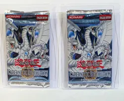 2x Lot Yugioh Cybernetic Revolution 1st Edition Hobby Packs Sealed 1996 Boosters - Image 1