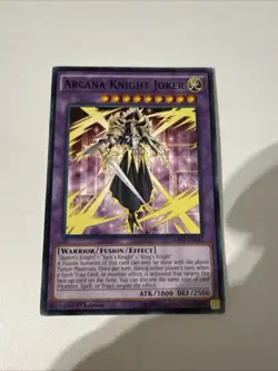 YUGIOH ARCANA KNIGHT JOKER SDMY-EN042 COMMON 1ST ED NM ALT ART - Image 1