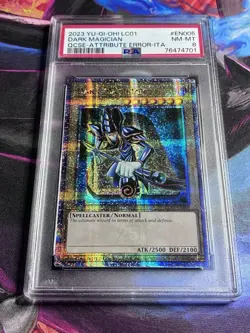 Yu-Gi-Oh! TCG Dark Magician (Quarter Century Secret Rare) - Legendary PSA 8 - Image 1
