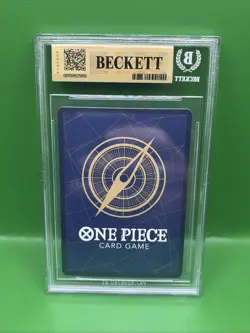 One Piece TCG 3rd Anniversary Treasure CP Pack Monkey D. Luffey BGS 10 #OP13-006 - Image 2