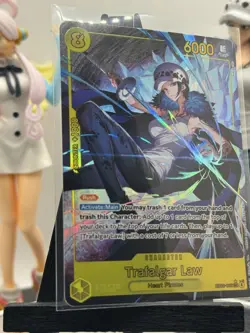 One Piece CG Trafalgar Law EB03-062 Extra Booster OP Heroines Alt Art SEC Rare! - Image 2