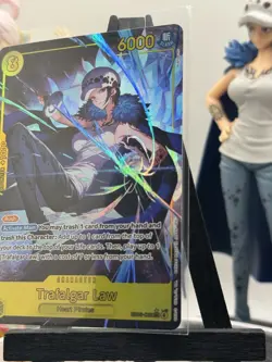 One Piece CG Trafalgar Law EB03-062 Extra Booster OP Heroines Alt Art SEC Rare! - Image 3
