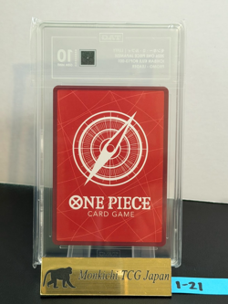 TAG GEM MINT 10 Monkey D. Luffy Ichiban Kuji OP13-001 Leader Promo Limited JP② - Image 2