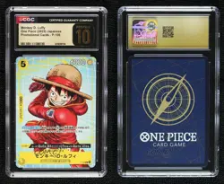 2022 One Piece Promos Japanese Monkey D Luffy (2025) CGC 10 Pristine - Image 3