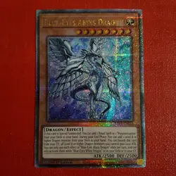 Yugioh Blue-Eyes Abyss Dragon RA01-EN016 1st Edition Quarter Century - Image 1
