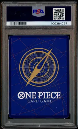 2024 One Piece OP08 EN Manga Alternate Art #118 Silvers Rayleigh PSA 10 GEM MINT - Image 3