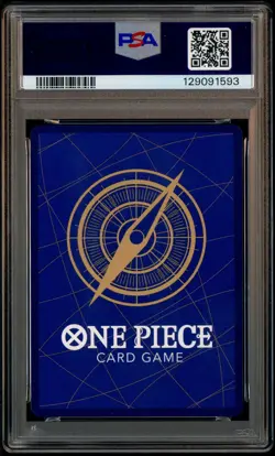 2025 One Piece OP13 Japanese #119 Portgas D. Ace Manga Alternate Art PSA 10 - Image 3