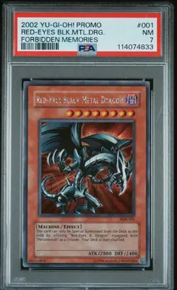 Red-Eyes Black Metal Dragon FMR-001 PSA 7 - Image 1