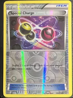 Special Charge 105/114 XY-Steam Siege Reverse Holo - Pokemon Card - Image 1