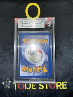 Pokemon Card Shining Tyranitar Neo Destiny 113/105 English BGS 8 NM/MINT 2002 - Image 2