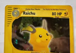 Pokemon Card-Raichu-H25/H32-Holo-NoCrystal-Skyridge-ENG - Image 3