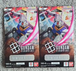Gundam Card Game New Type Rising Boosters x2 - Image 1