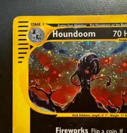 Pokemon Card- Houndoom-Aquapolis-Holo-H11/H32-Rare-NoCrystal-ENG-Very Played - Image 3