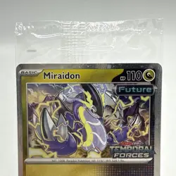 SEALED Pokemon TCG Miraidon 121/162 Temporal Forces Stamped Best Buy Promo Card - Image 2