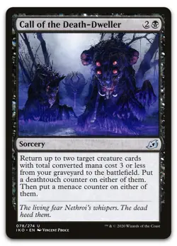 Call of the Death-Dweller #78 (NM) Ikoria IKO Magic MTG - Image 1
