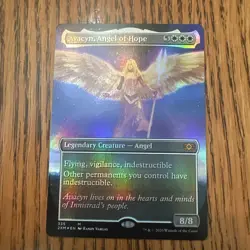 MTG English Borderless Avacyn, Angel of Hope NM Foil Double Masters - Image 1