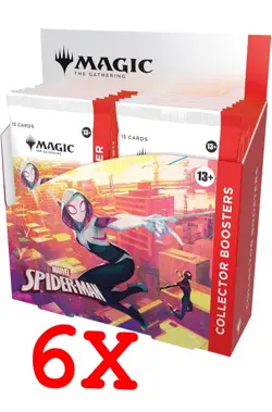 MTG Marvel Spider Man Collector Booster Box PREORDER 6 Collector Booster Boxes - Image 1