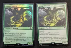 MTG - x2 Enraged Huorn 1 FOIL & 1 Regular - The Lord of the Rings: TOME - Image 1