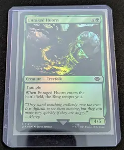 MTG - x2 Enraged Huorn 1 FOIL & 1 Regular - The Lord of the Rings: TOME - Image 2
