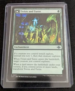MTG - x2 Twists and Turns Mycoid Maze - Lost Caverns of Ixalan - Pack Fresh!! - Image 3