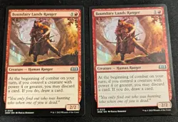 MTG - x2 Boundary Lands Ranger - Wilds of Eldraine - Pack Fresh!! - Image 1