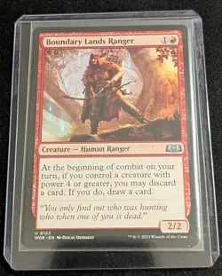 MTG - x2 Boundary Lands Ranger - Wilds of Eldraine - Pack Fresh!! - Image 2