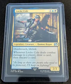 MTG - x2 Locke Cole - Final Fantasy - Pack Fresh!! - Image 2