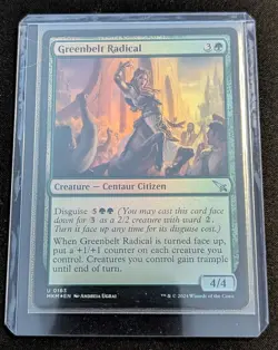 MTG - x2 Greenbelt Radical 1 FOIL & 1 Regular - Murders at Karlov Manor - Image 2