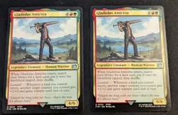 MTG - x2 Gladiolus Amicitia - Final Fantasy - Pack Fresh!! - Image 1