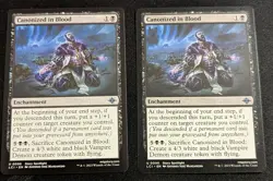 MTG - x2 Canonized In Blood - Lost Caverns of Ixalan - Pack Fresh!! - Image 1